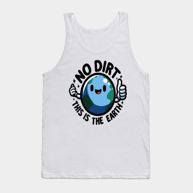 Earth's Thumbs Up to Cleanliness: Grow Green Tank Top by maknatess